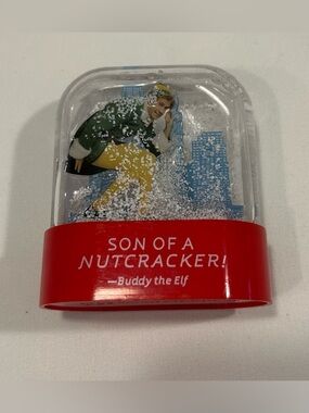 Buddy the Elf 'Son of a Nutcracker!' Snow Globe